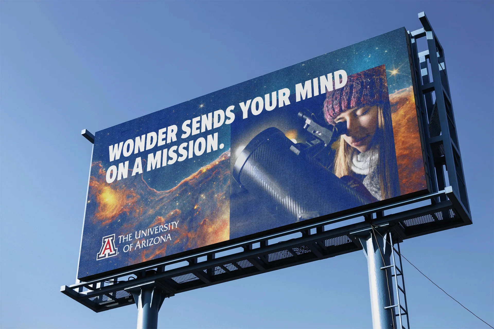 Image for CS-UofA-Wonder_OOH-Mockup Telescope